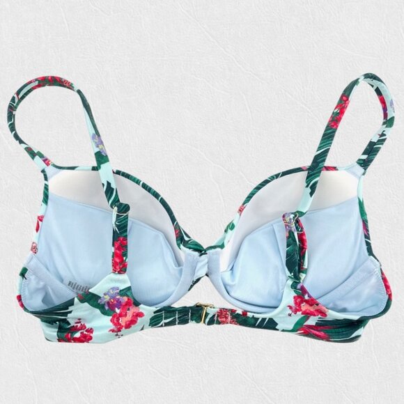 Victoria Secret Swim Twist Front Push-Up Bikini Top NWT Sz 34C - Picture 4 of 11